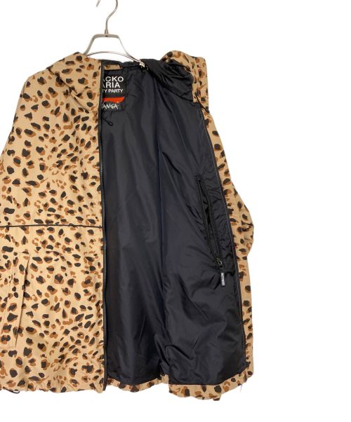 WACKO MARIA（ワコマリア）WACKO MARIA (ワコマリア) NANGA (ナンガ) LEOPARD MOUNTAIN PARKA ブラウン サイズ:XLの古着・服飾アイテム