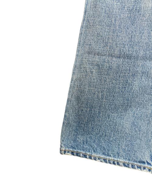 CELINE（セリーヌ）CELINE (セリーヌ) トリンオフ グルメット DYLAN FLARED JEANS インディゴ サイズ:27の古着・服飾アイテム