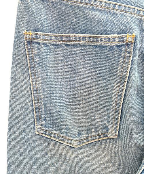 CELINE（セリーヌ）CELINE (セリーヌ) トリンオフ グルメット DYLAN FLARED JEANS インディゴ サイズ:27の古着・服飾アイテム