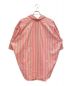 BALENCIAGA (バレンシアガ) Striped Oversized Cotton Shirt ピンク×ホワイト サイズ:34：40000円