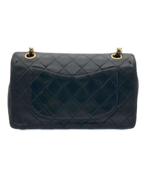 CHANEL（シャネル）CHANEL (シャネル) マトラッセ23 Wフラップチェーンショルダーバッグ ブラック サイズ:23の古着・服飾アイテム