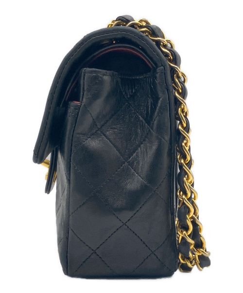 CHANEL（シャネル）CHANEL (シャネル) マトラッセ23 Wフラップチェーンショルダーバッグ ブラック サイズ:23の古着・服飾アイテム