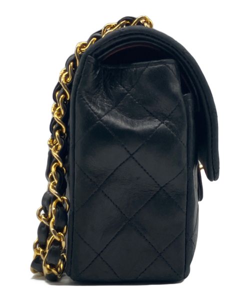 CHANEL（シャネル）CHANEL (シャネル) マトラッセ23 Wフラップチェーンショルダーバッグ ブラック サイズ:23の古着・服飾アイテム
