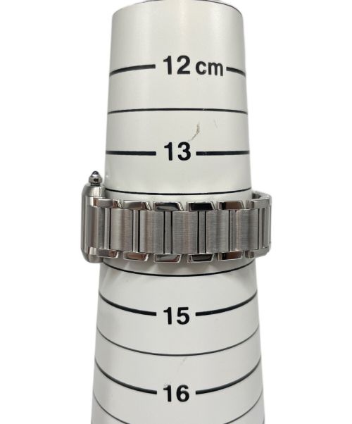 Cartier（カルティエ）Cartier (カルティエ) タンクフランセーズ SM Ref.W51008Q3 アイボリー文字盤の古着・服飾アイテム