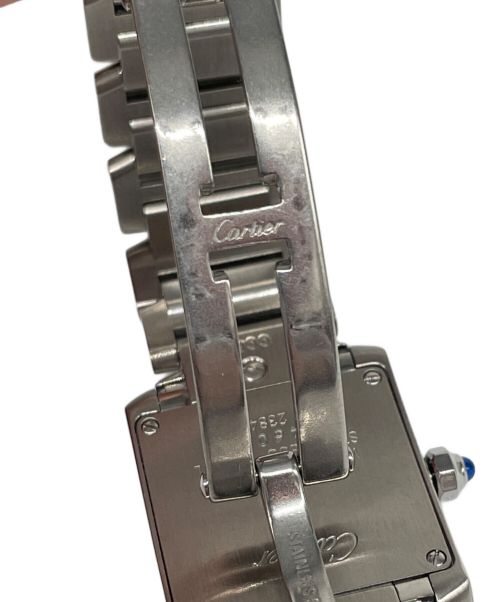 Cartier（カルティエ）Cartier (カルティエ) タンクフランセーズ SM Ref.W51008Q3 アイボリー文字盤の古着・服飾アイテム