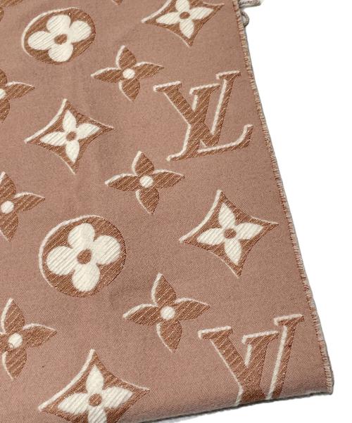 LOUIS VUITTON（ルイ ヴィトン）LOUIS VUITTON (ルイ ヴィトン) マフラー・LVエセンシャル シャイン ピンク系/ローズの古着・服飾アイテム
