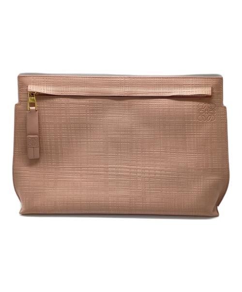 LOEWE（ロエベ）LOEWE (ロエベ) クラッチバッグ ピンクの古着・服飾アイテム