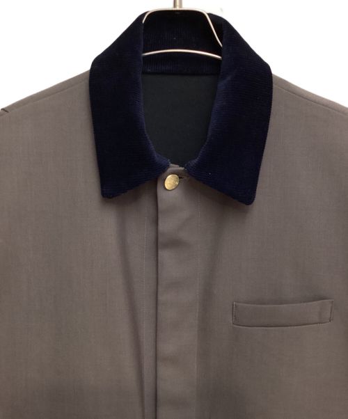 sacai（サカイ）sacai (サカイ) CarHartt (カーハート) WIP Suiting Bonding Jumpsuit (WIP スーツ ボンディング ジャンプスーツ) ブラウン サイズ:34の古着・服飾アイテム