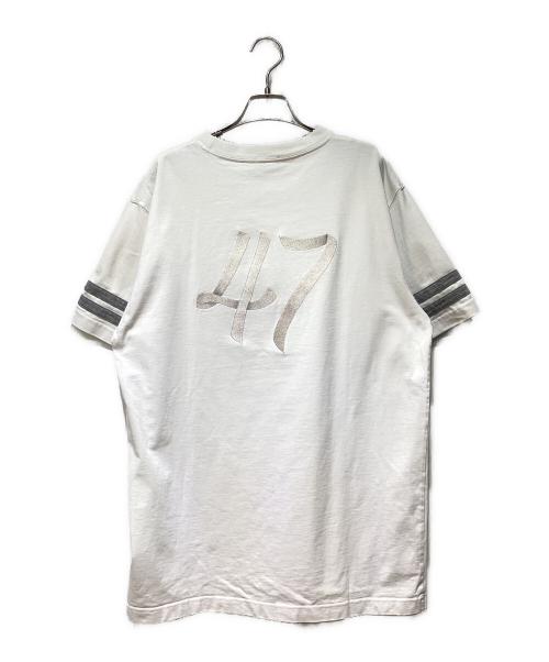 Dior（ディオール）Dior (ディオール) 22SS COMPACT COTTON TEE（ロゴカットソー） ホワイト サイズ:Lの古着・服飾アイテム