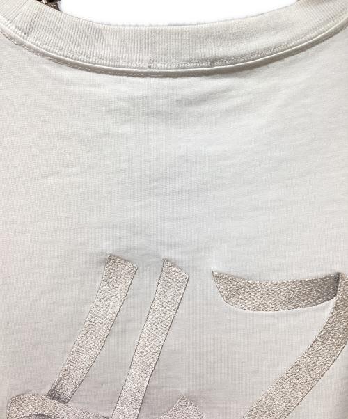 Dior（ディオール）Dior (ディオール) 22SS COMPACT COTTON TEE（ロゴカットソー） ホワイト サイズ:Lの古着・服飾アイテム
