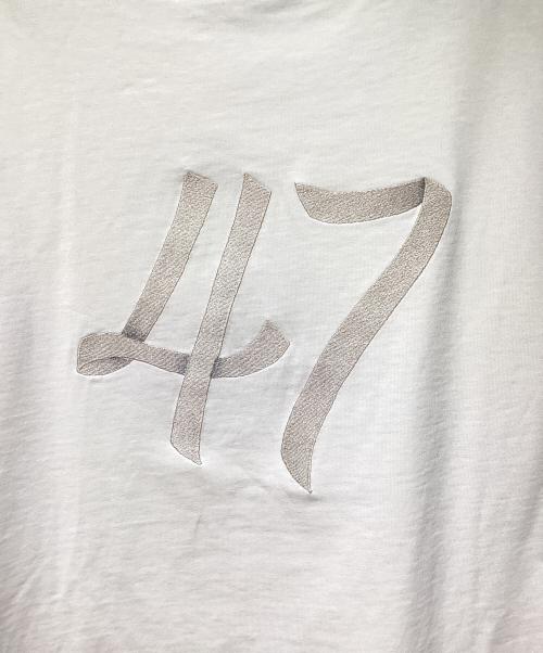 Dior（ディオール）Dior (ディオール) 22SS COMPACT COTTON TEE（ロゴカットソー） ホワイト サイズ:Lの古着・服飾アイテム