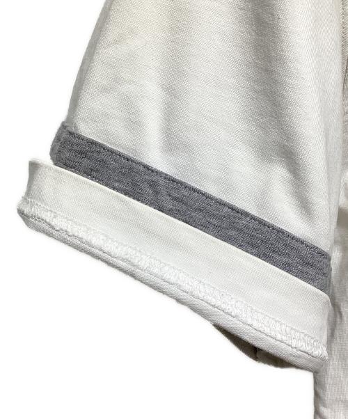 Dior（ディオール）Dior (ディオール) 22SS COMPACT COTTON TEE（ロゴカットソー） ホワイト サイズ:Lの古着・服飾アイテム