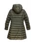 MONCLER (モンクレール) TALEV（タレブ）/ロングダウンジャケット カーキ×ブラック：85000円
