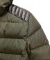 中古・古着 MONCLER (モンクレール) TALEV（タレブ）/ロングダウンジャケット カーキ×ブラック：85000円
