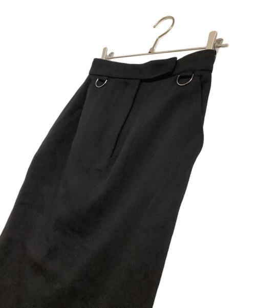 MaxMara（マックスマーラ）MaxMara (マックスマーラ) ウールスカート ブラック サイズ:36の古着・服飾アイテム