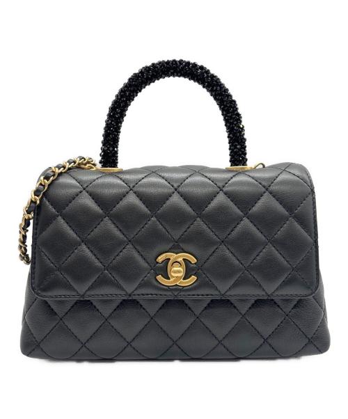 CHANEL（シャネル）CHANEL (シャネル) ココハンドル 24 XS ブラック サイズ:XSの古着・服飾アイテム