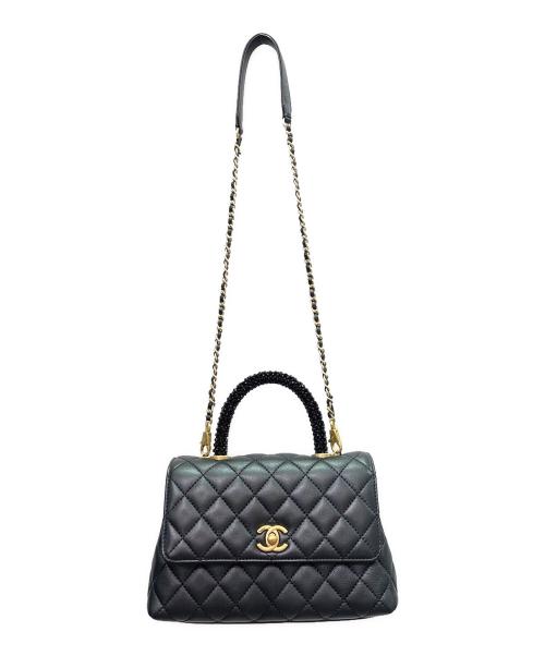 CHANEL（シャネル）CHANEL (シャネル) ココハンドル 24 XS ブラック サイズ:XSの古着・服飾アイテム