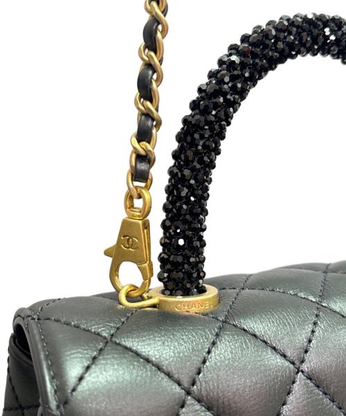 CHANEL（シャネル）CHANEL (シャネル) ココハンドル 24 XS ブラック サイズ:XSの古着・服飾アイテム
