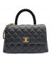 CHANEL（シャネル）の古着「ココハンドル 24 XS」｜ブラック