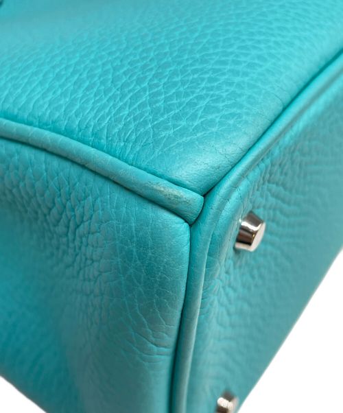 Christian Dior（クリスチャン ディオール）Christian Dior (クリスチャン ディオール) DIORISSIMO BAG ディオリッシモ バッグ ターコイズブルーの古着・服飾アイテム