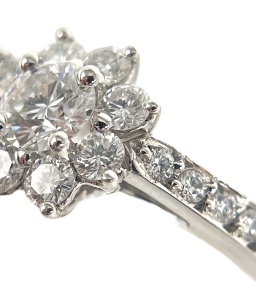 TIFFANY & Co.（ティファニー）TIFFANY & Co. (ティファニー) ダイヤモンド フローラ リング サイズ:9号の古着・服飾アイテム
