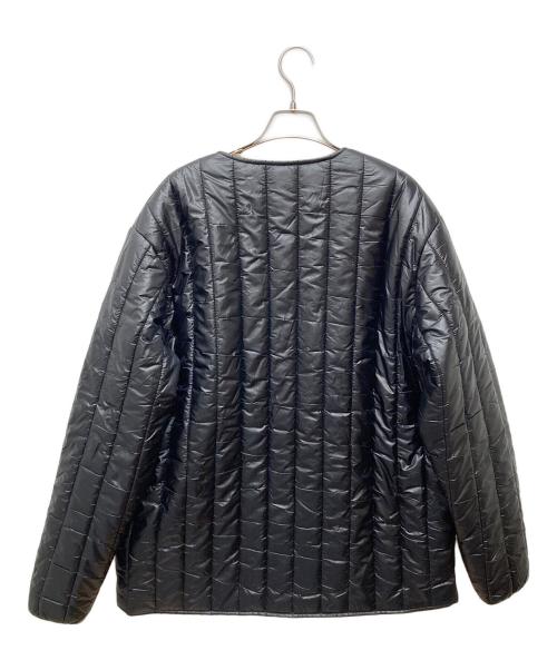 South2 West8（サウスツー ウエストエイト）South2 West8 (サウスツー ウエストエイト) Quilted Crew Neck Cardigan NS717 ブラック サイズ:XLの古着・服飾アイテム