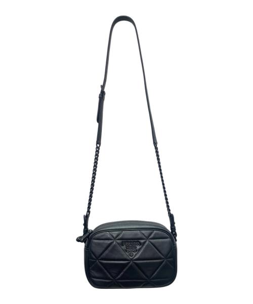 PRADA（プラダ）PRADA (プラダ) スペクトラム チェーン ショルダー バッグ ブラックの古着・服飾アイテム