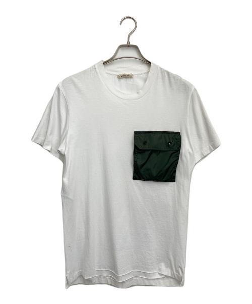 MARNI（マルニ）MARNI (マルニ) ナイロンポケットTシャツ ホワイト サイズ:SIZE44の古着・服飾アイテム
