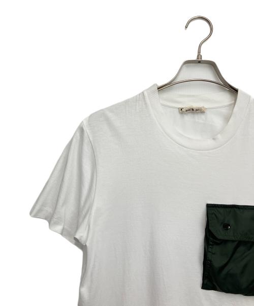 MARNI（マルニ）MARNI (マルニ) ナイロンポケットTシャツ ホワイト サイズ:SIZE44の古着・服飾アイテム