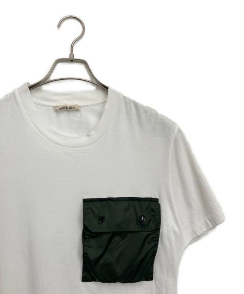 MARNI（マルニ）MARNI (マルニ) ナイロンポケットTシャツ ホワイト サイズ:SIZE44の古着・服飾アイテム