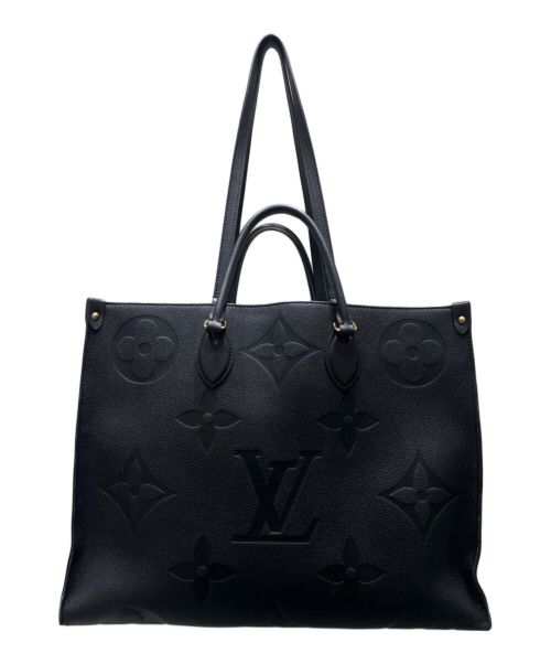 LOUIS VUITTON（ルイ ヴィトン）LOUIS VUITTON (ルイ ヴィトン) オンザゴー GM ノワール サイズ:GMの古着・服飾アイテム
