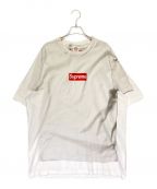 SUPREME×MM6 Maison Margielaシュプリーム×エムエムシックスメゾンマルジェラ）の古着「Box Logo Tee」｜ホワイト