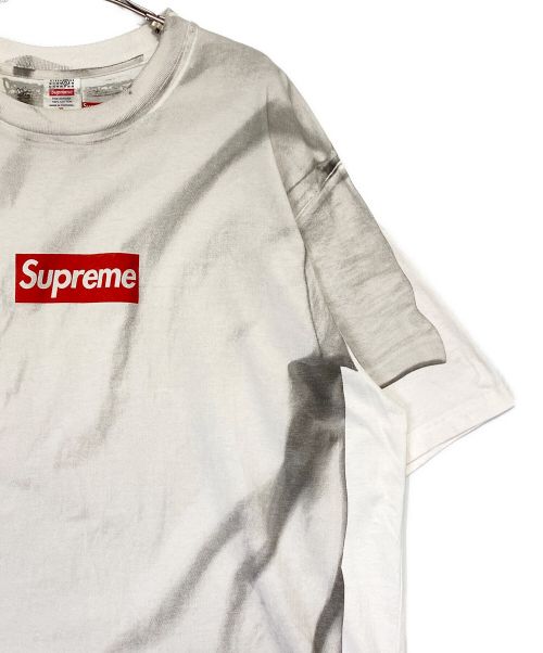 SUPREME（シュプリーム）SUPREME (シュプリーム) MM6 Maison Margiela (エムエムシックス メゾンマルジェラ) Box Logo Tee ホワイト サイズ:XLの古着・服飾アイテム