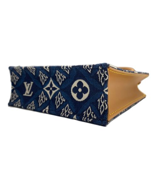 LOUIS VUITTON（ルイ ヴィトン）LOUIS VUITTON (ルイ ヴィトン) プティットサックプラバッグ ブルーの古着・服飾アイテム