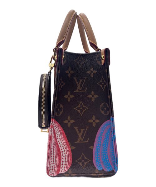 LOUIS VUITTON（ルイ ヴィトン）LOUIS VUITTON (ルイ ヴィトン) 草間彌生 (クサマヤヨイ) オンザゴーPM パンプキン サイズ:PMの古着・服飾アイテム