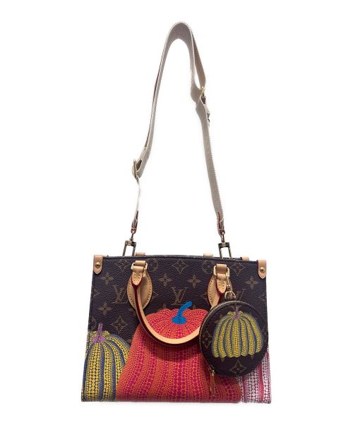 LOUIS VUITTON（ルイ ヴィトン）LOUIS VUITTON (ルイ ヴィトン) 草間彌生 (クサマヤヨイ) オンザゴーPM パンプキン サイズ:PMの古着・服飾アイテム