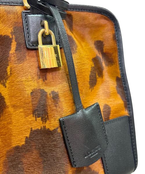 LOEWE（ロエベ）LOEWE (ロエベ) アマソナ 36 ブラック×ブラウン サイズ:36の古着・服飾アイテム