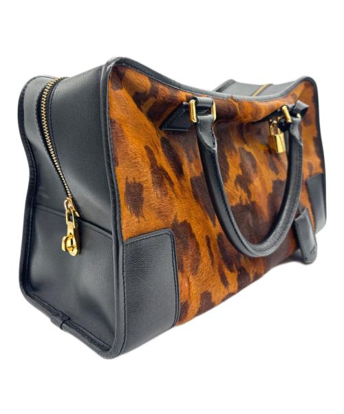 LOEWE（ロエベ）LOEWE (ロエベ) アマソナ 36 ブラック×ブラウン サイズ:36の古着・服飾アイテム