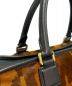 中古・古着 LOEWE (ロエベ) アマソナ 36 ブラック×ブラウン サイズ:36：70000円