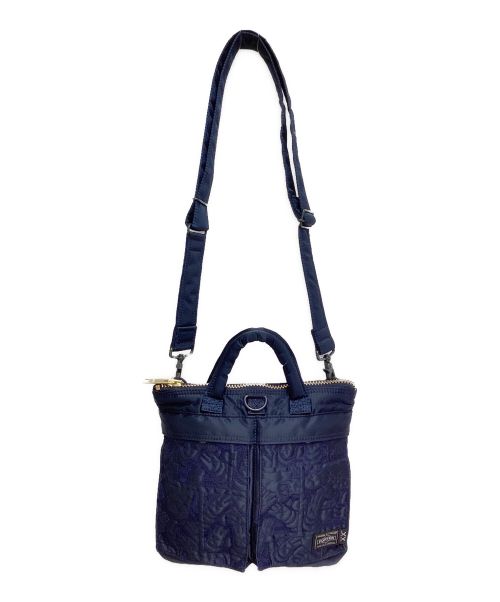 PORTER（ポーター）PORTER (ポーター) KAWS (カウズ) Nylon 2way Bag （ナイロン2WAYバッグ） ネイビーの古着・服飾アイテム