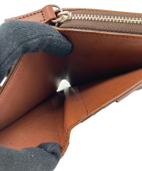 MARGARET HOWELL（マーガレットハウエル）MARGARET HOWELL (マーガレットハウエル) PORTER (ポーター) 2つ折り財布 ブラウンの古着・服飾アイテム