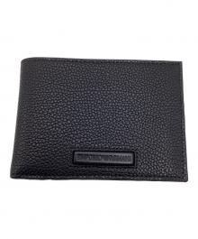 EMPORIO ARMANI（エンポリオアルマーニ）の古着「2つ折り財布」｜ブラック