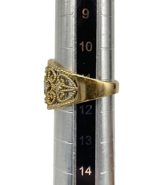 NO BRAND（ノーブランド）NO BRAND (ノーブランド) K18 ダイヤモンド リング サイズ:11.5号の古着・服飾アイテム