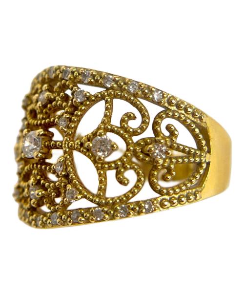 NO BRAND（ノーブランド）NO BRAND (ノーブランド) K18 ダイヤモンド リング サイズ:11.5号の古着・服飾アイテム