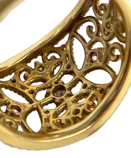 NO BRAND（ノーブランド）NO BRAND (ノーブランド) K18 ダイヤモンド リング サイズ:11.5号の古着・服飾アイテム