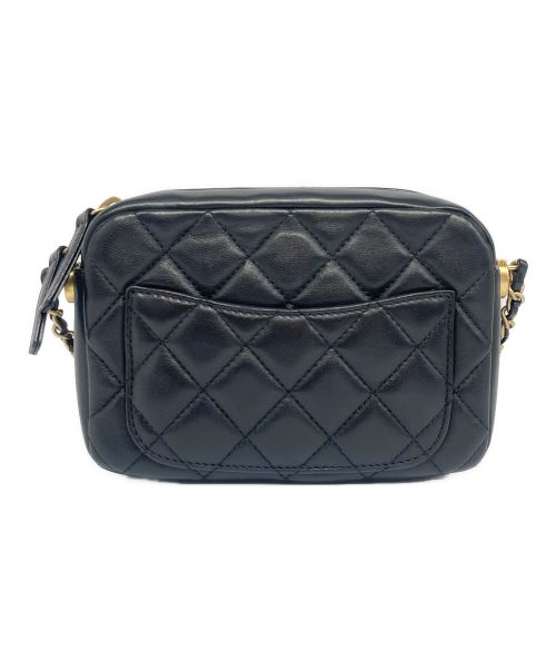 CHANEL（シャネル）CHANEL (シャネル) マトラッセ ショルダーポーチ ブラックの古着・服飾アイテム