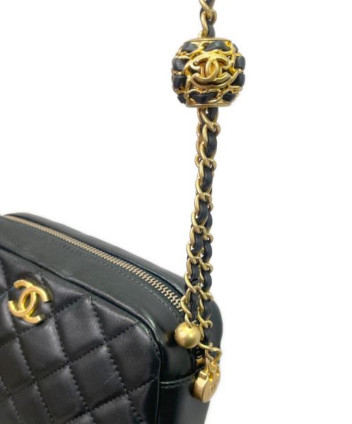 CHANEL（シャネル）CHANEL (シャネル) マトラッセ ショルダーポーチ ブラックの古着・服飾アイテム