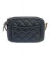 CHANEL (シャネル) マトラッセ ショルダーポーチ ブラック：480000円