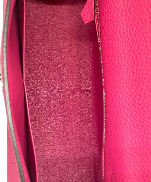 HERMES（エルメス）HERMES (エルメス) ケリー28 内縫い/シルバー金具/トゴ/ローズショッキング/Z刻印 ローズショッキング サイズ:28の古着・服飾アイテム