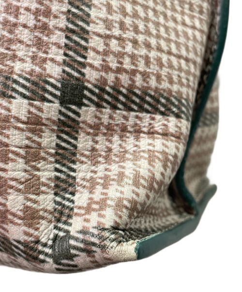 LOEWE（ロエベ）LOEWE (ロエベ) ショッパー トートバッグ ベージュ×ブラックの古着・服飾アイテム